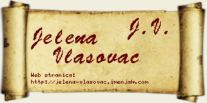 Jelena Vlasovac vizit kartica